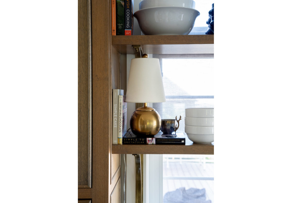 PENNY LAMP | Brass