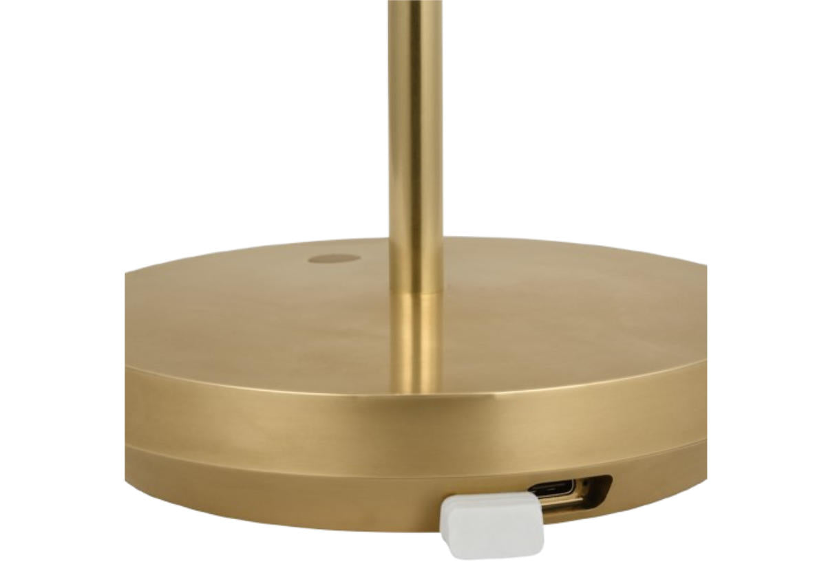 TEPA SHORT ACCENT RECHARGABLE TABLE LAMP