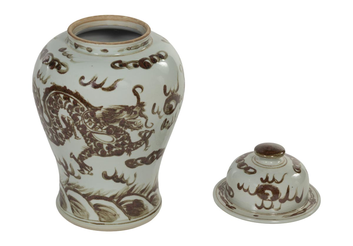 IMPERIAL DRAGON TEMPLE JAR