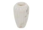 FLORA MARBLE VASE | White