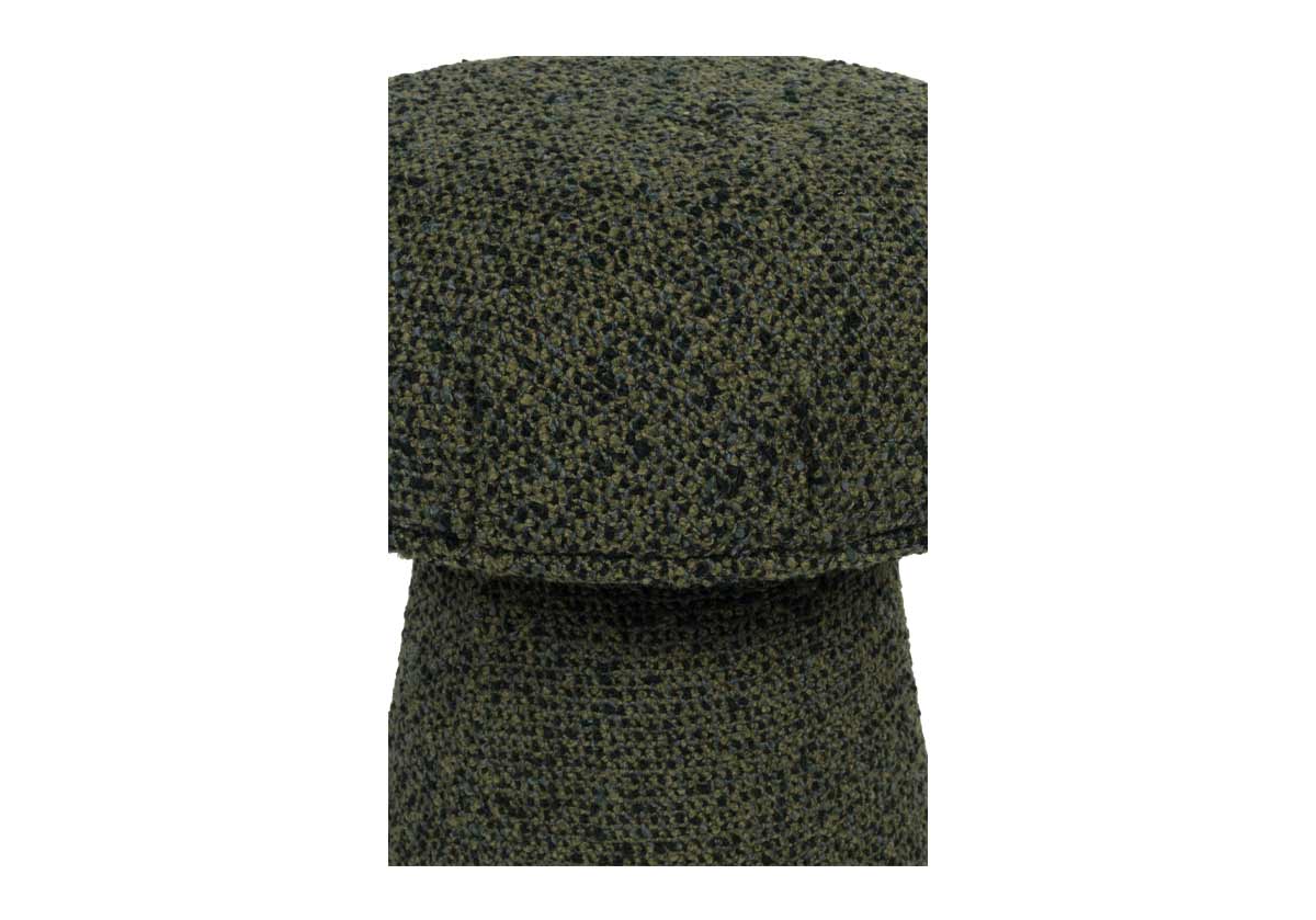 MUSHROOM OTTOMAN | Loden Green