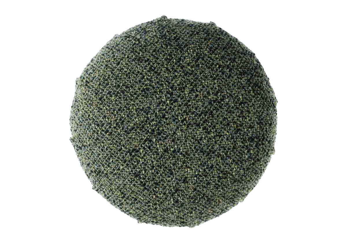 MUSHROOM OTTOMAN | Loden Green