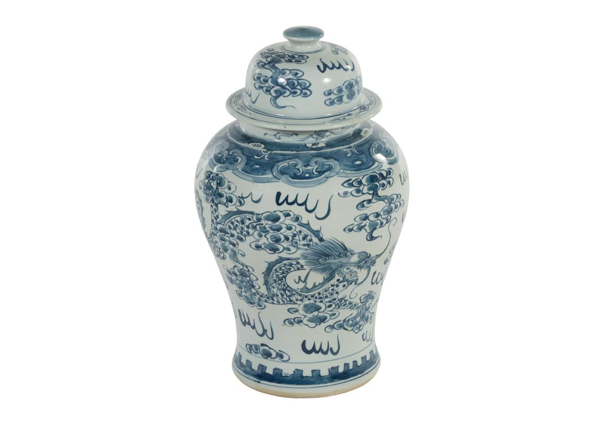 SERPENTINE TEMPLE JAR