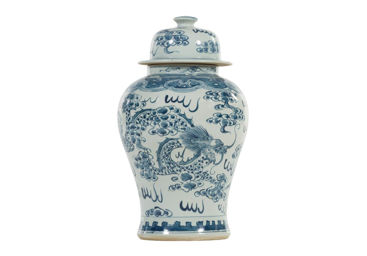 SERPENTINE TEMPLE JAR