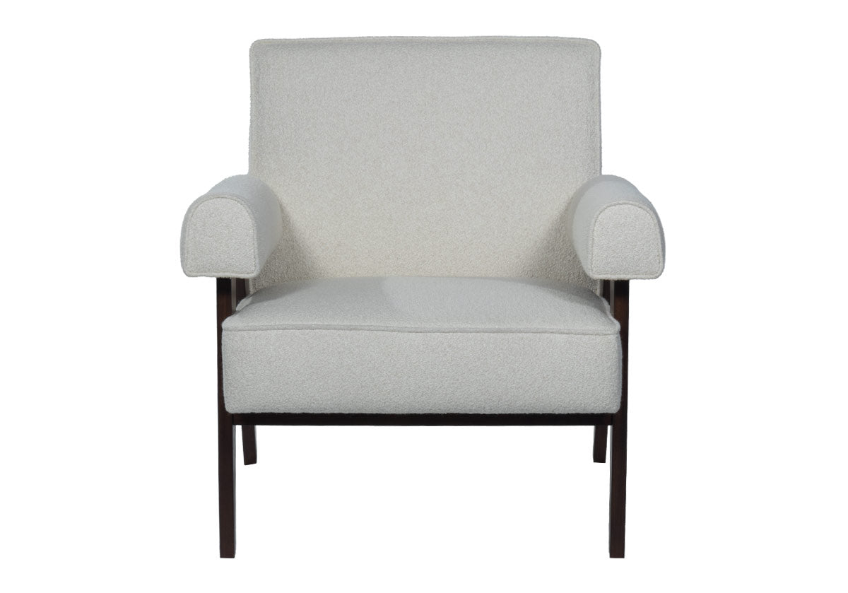 JUDE LOUNGE CHAIR | Oatmeal Boucle