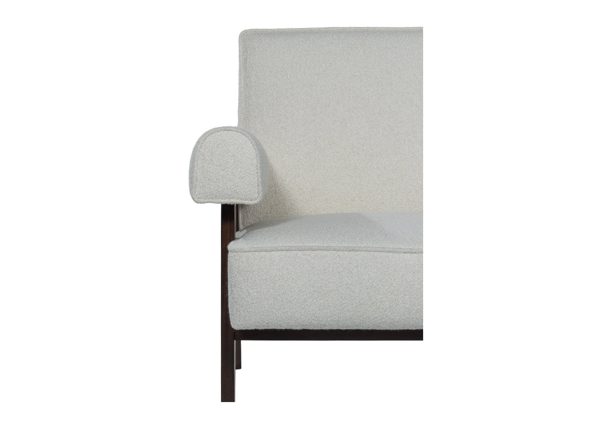 JUDE LOUNGE CHAIR | Oatmeal Boucle