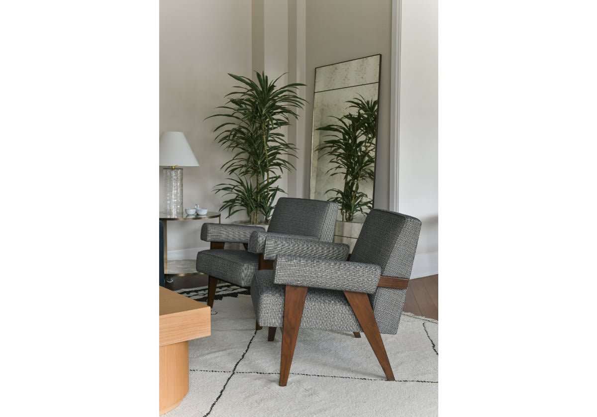 JUDE LOUNGE CHAIR | BAINSFORD CHARCOAL