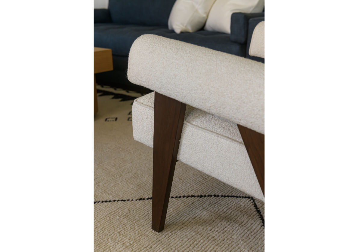 JUDE LOUNGE CHAIR | Oatmeal Boucle