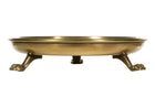 BRASS CLAWFOOT TRAY