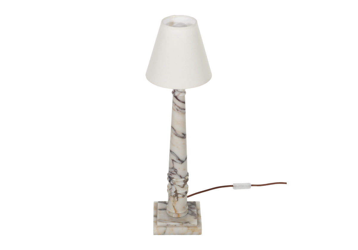 PHOEBE BUFFET LAMP | Calacatta Viola
