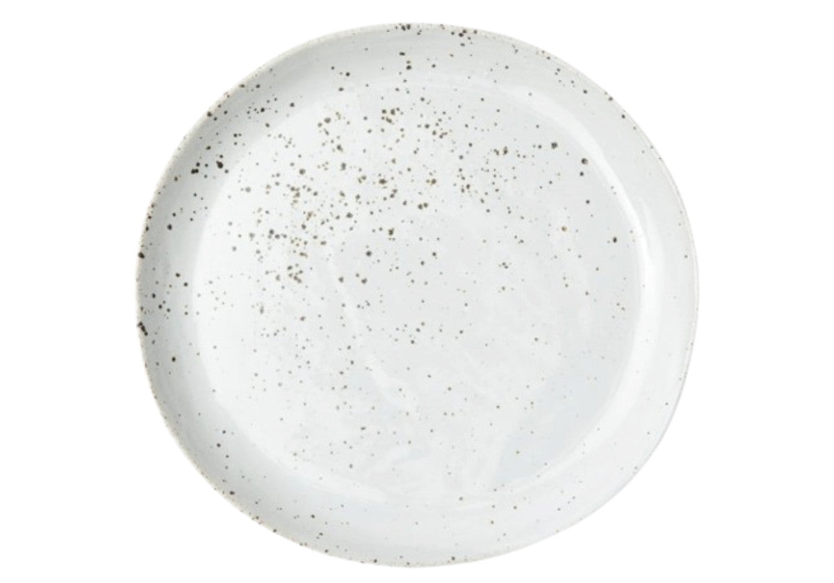 MARCUS PLATE | White Glaze | Set of 4