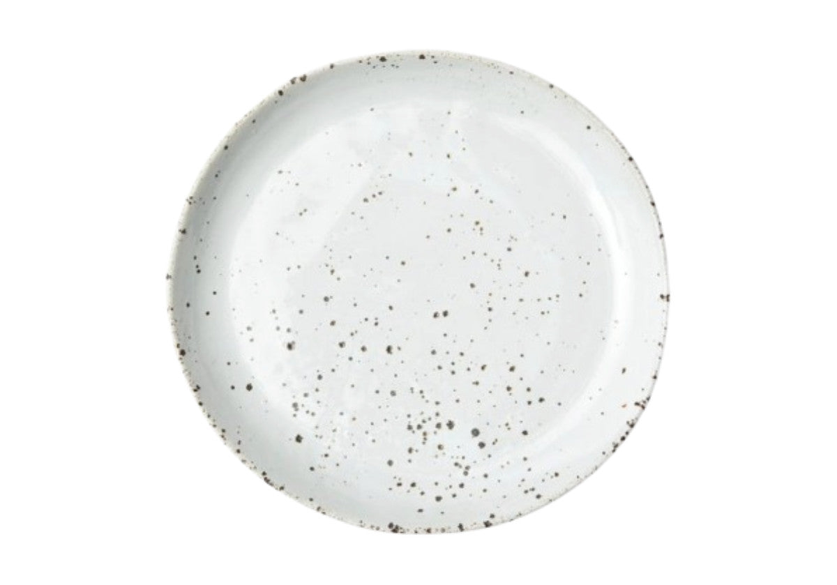 MARCUS PLATE | White Glaze | Set of 4