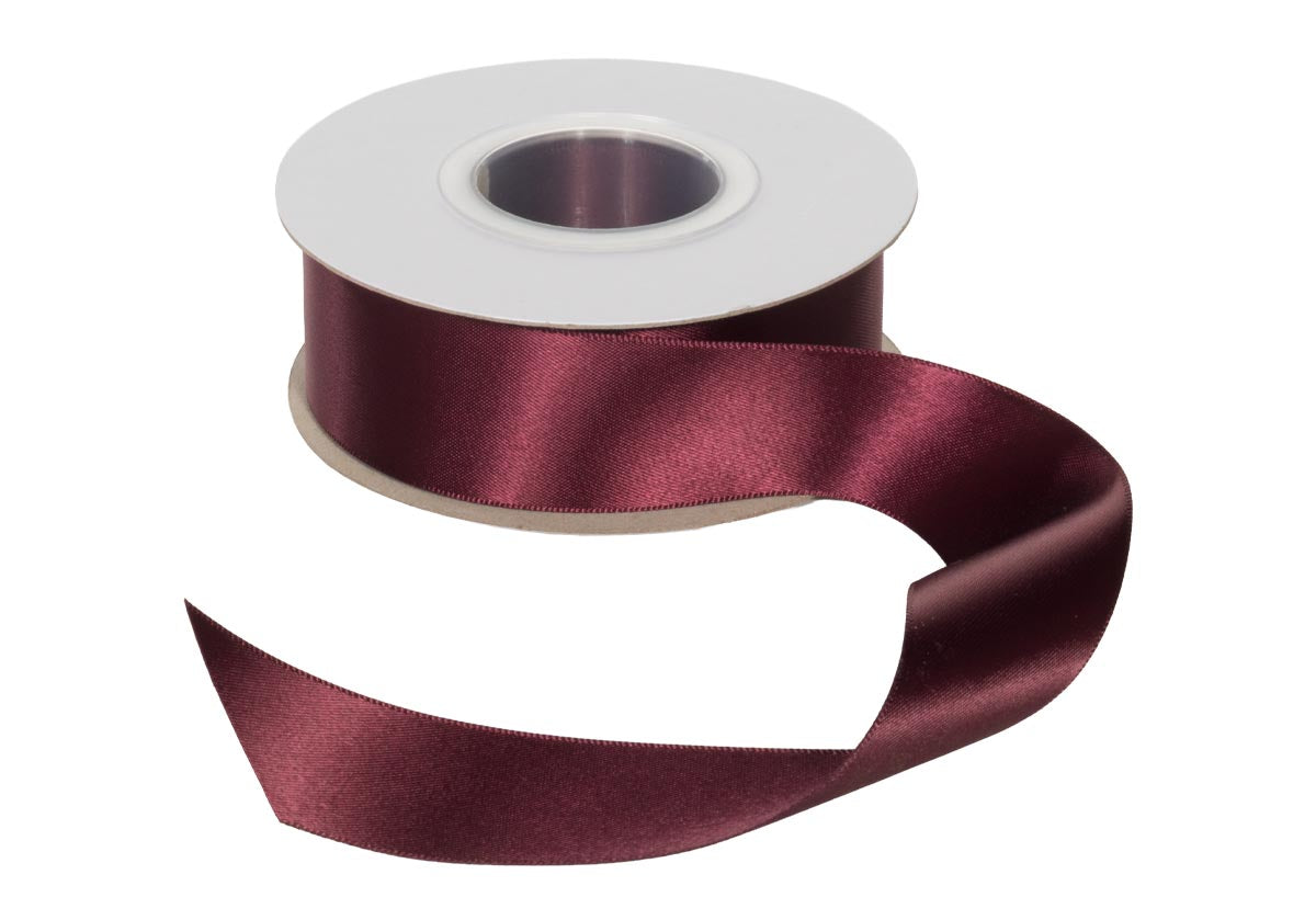MAHOGANY SATIN RIBBON | 1.25"