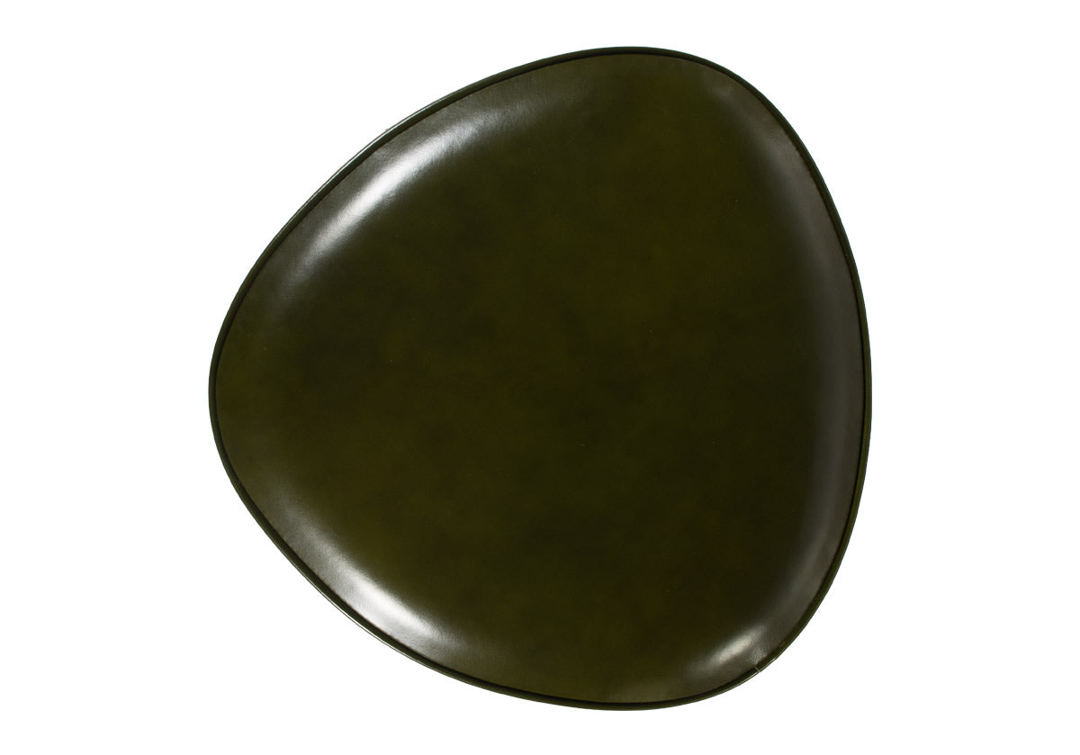 STEVIE OTTOMAN | Fern Leather
