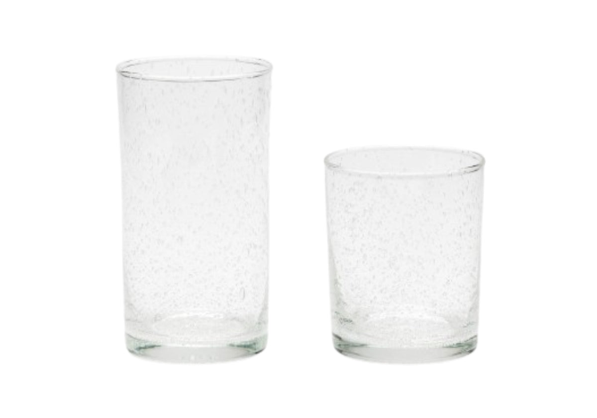 QUINN CLEAR GLASS | Set of 6