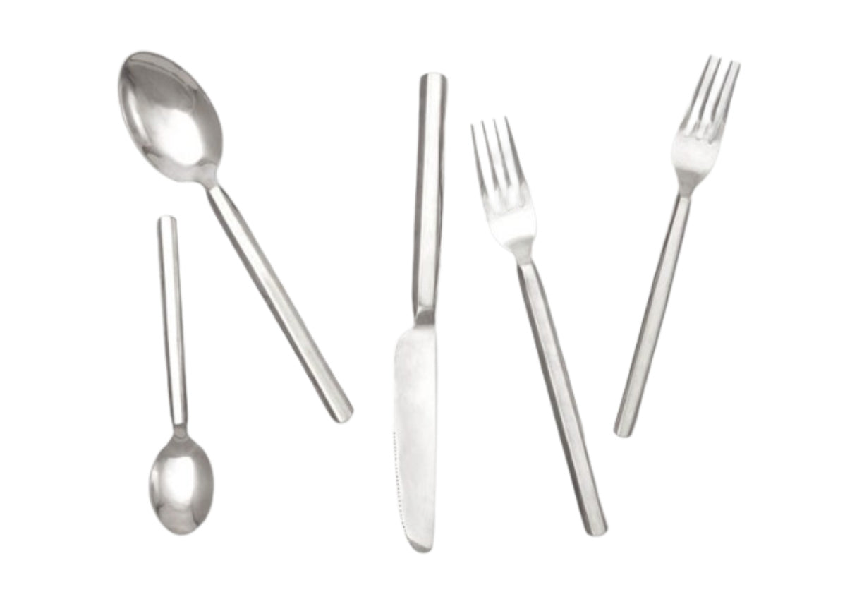 ROLAND FLATWARE SET | POLISHED SILVER