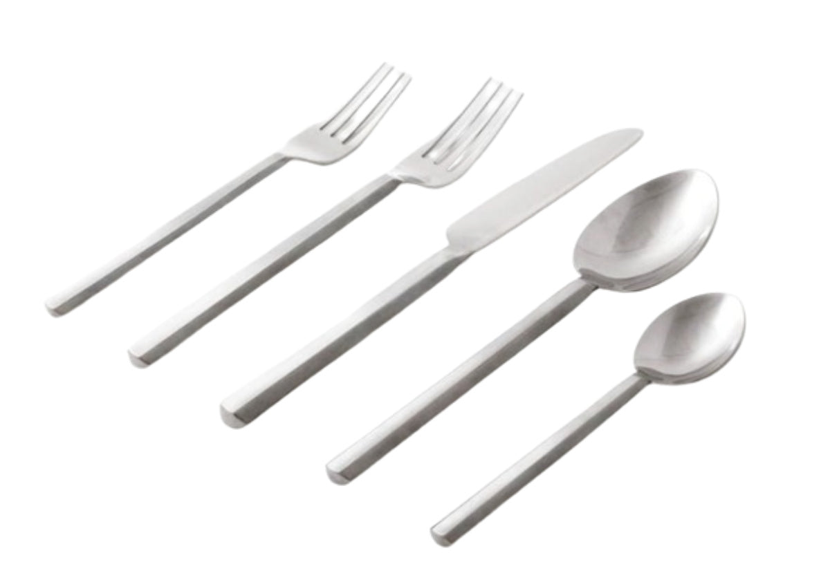 ROLAND FLATWARE SET | POLISHED SILVER