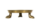 BRASS CLAWFOOT DISH