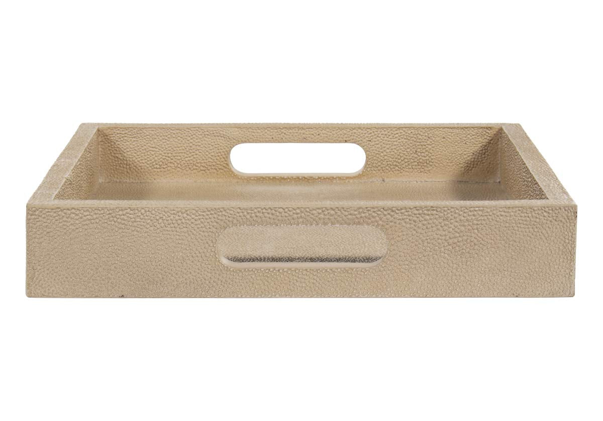 SHAGREEN LACQUERED TRAY