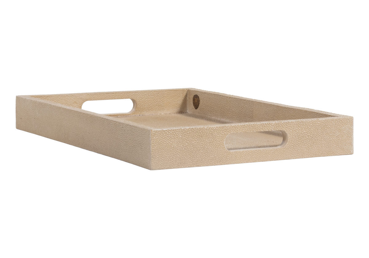 SHAGREEN LACQUERED TRAY