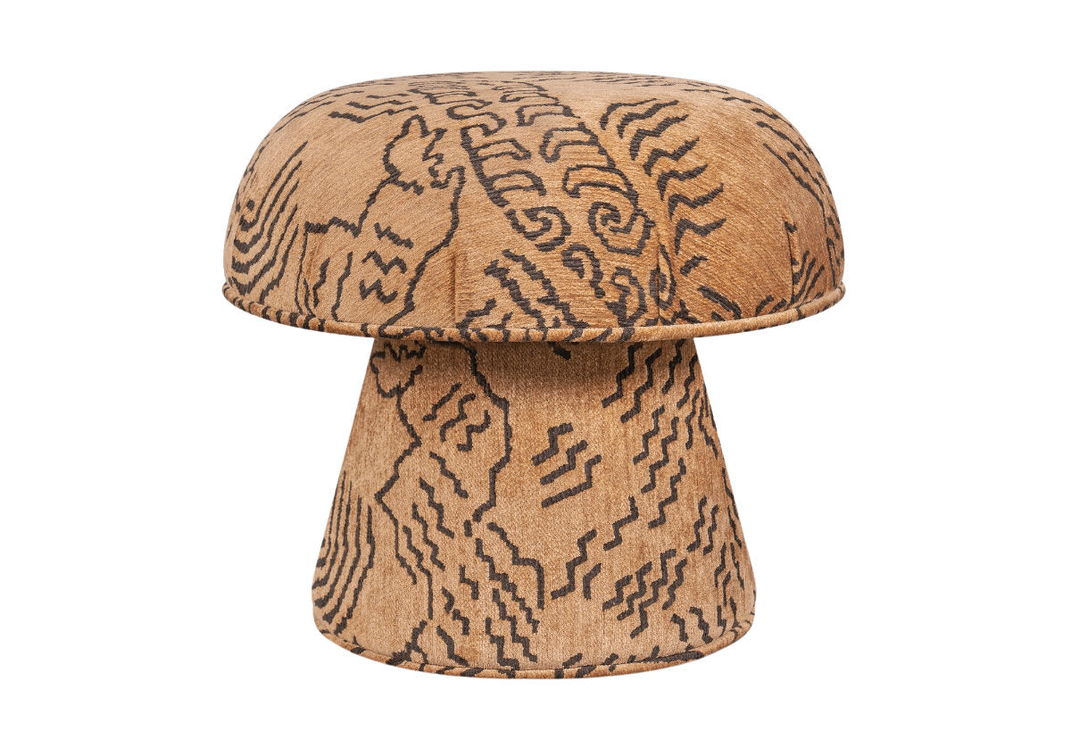 MUSHROOM OTTOMAN | Tiger