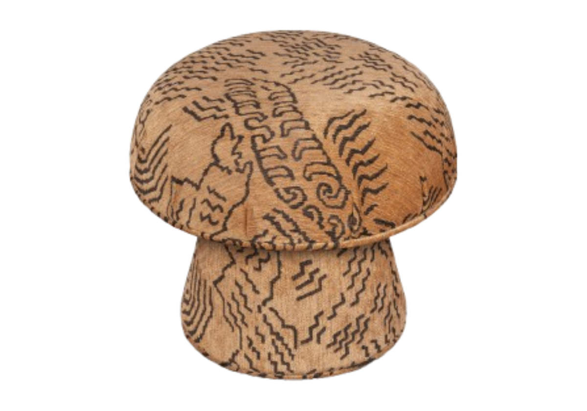 MUSHROOM OTTOMAN | Tiger