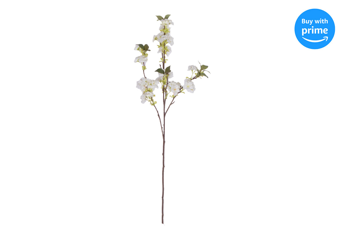 WHITE CHERRY BLOSSOM STEM