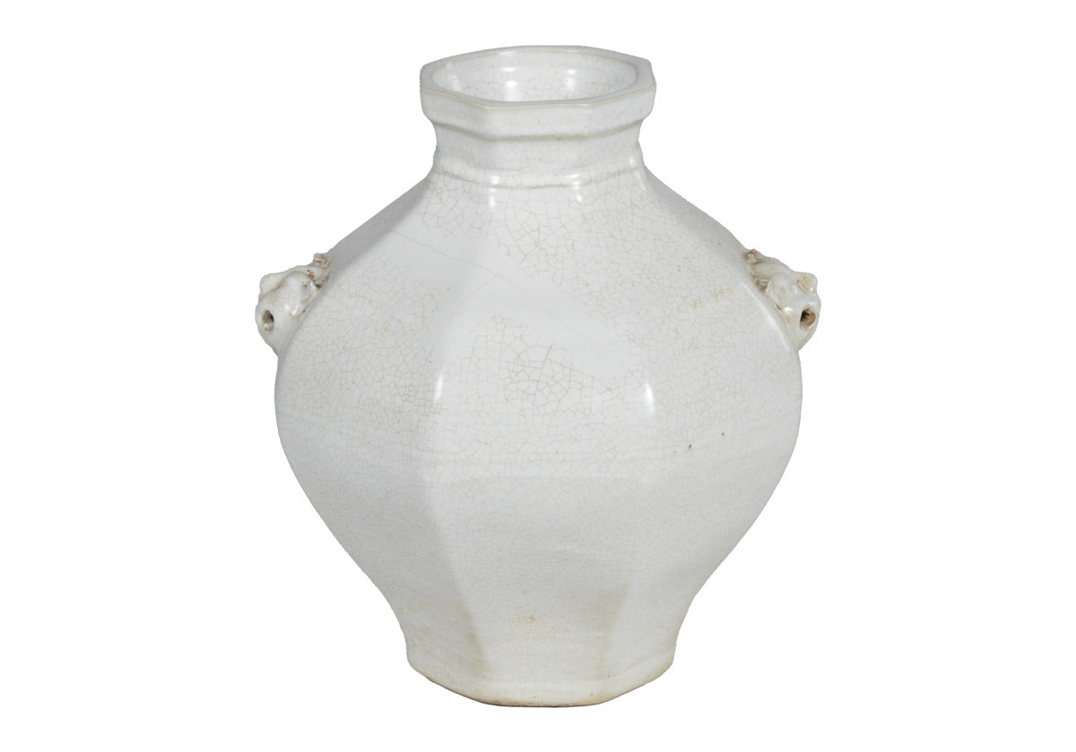 white agnes jar