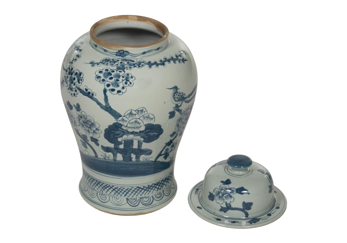 WINGED GARDEN JAR