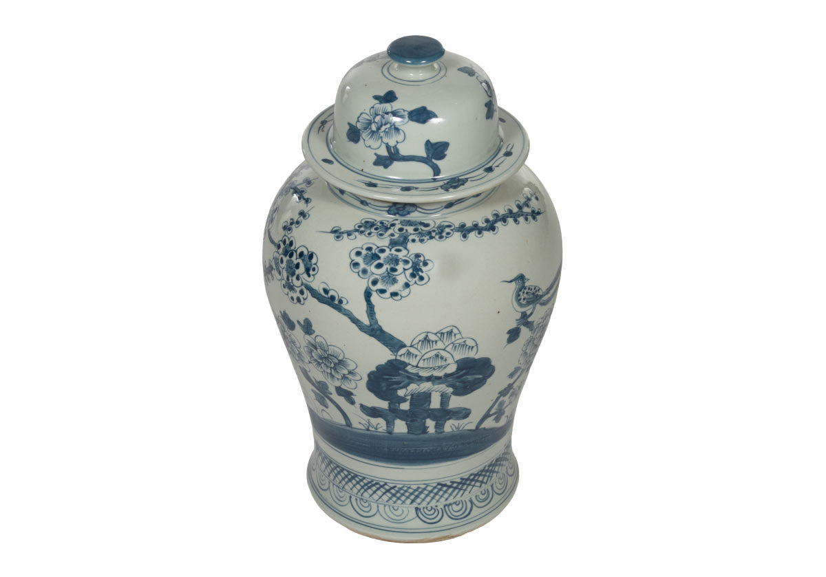 WINGED GARDEN JAR