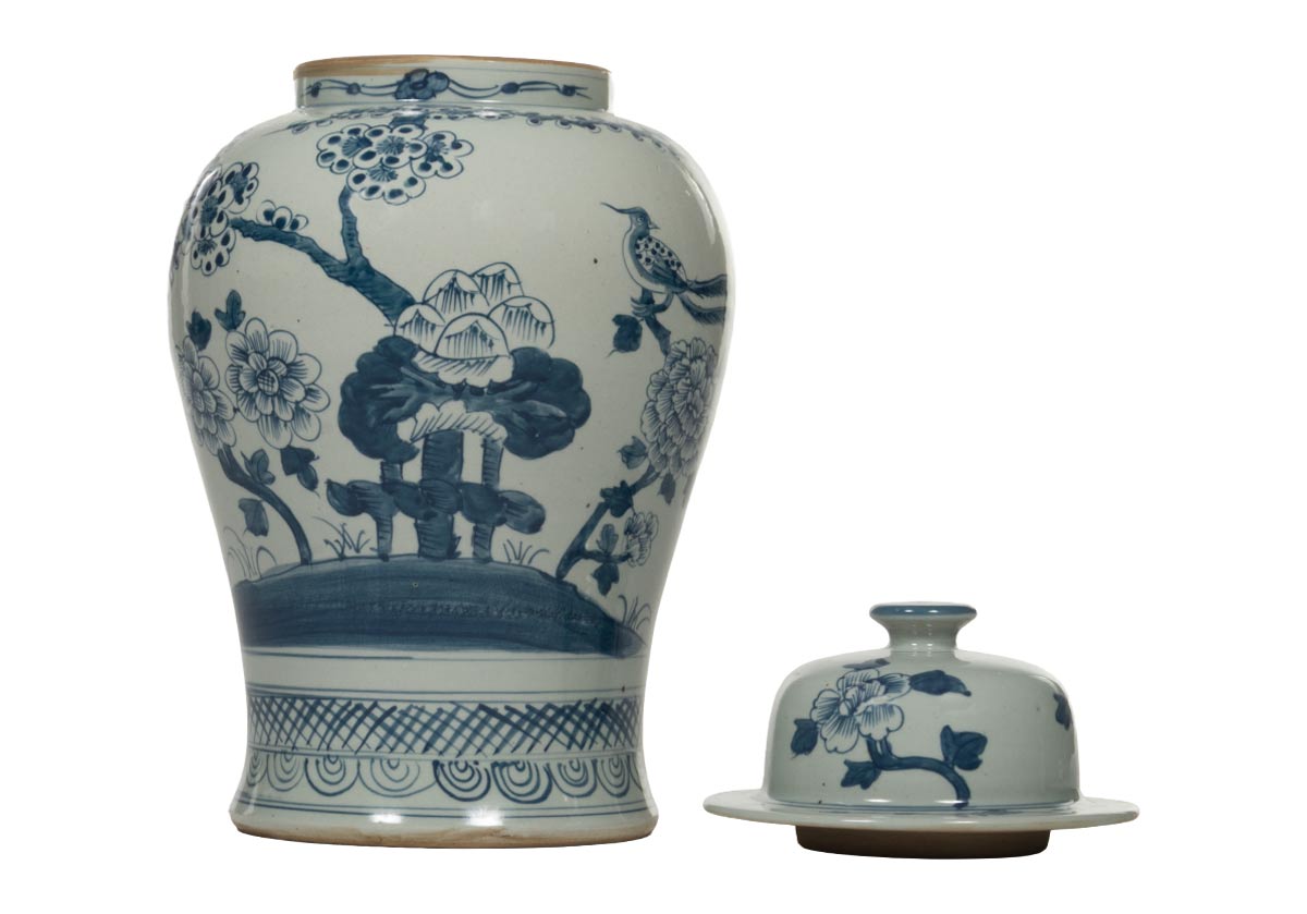 WINGED GARDEN JAR