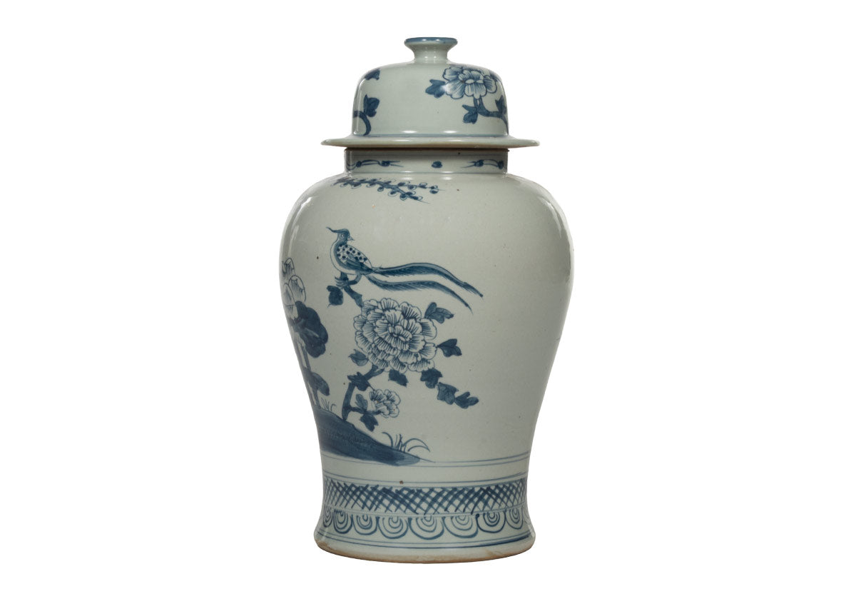 WINGED GARDEN JAR