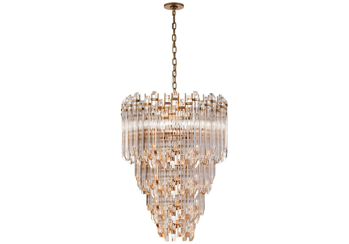 ADELE 3-TIER WATERFALL CHANDELIER