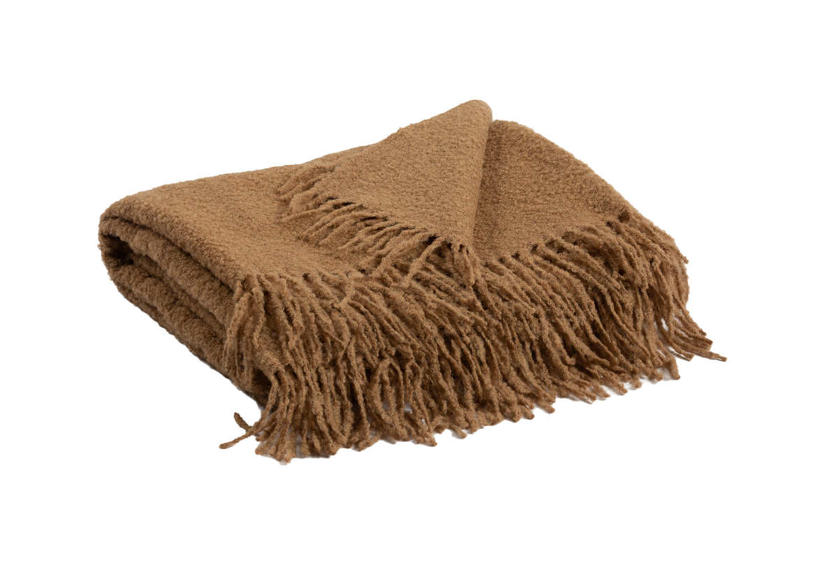 BABY ALPACA BOUCLE THROW