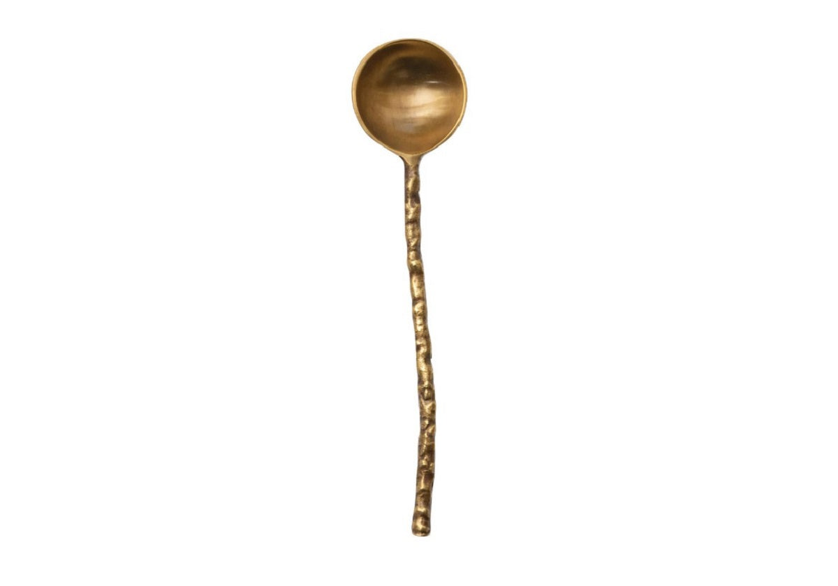 BRASS SERVING SPOON