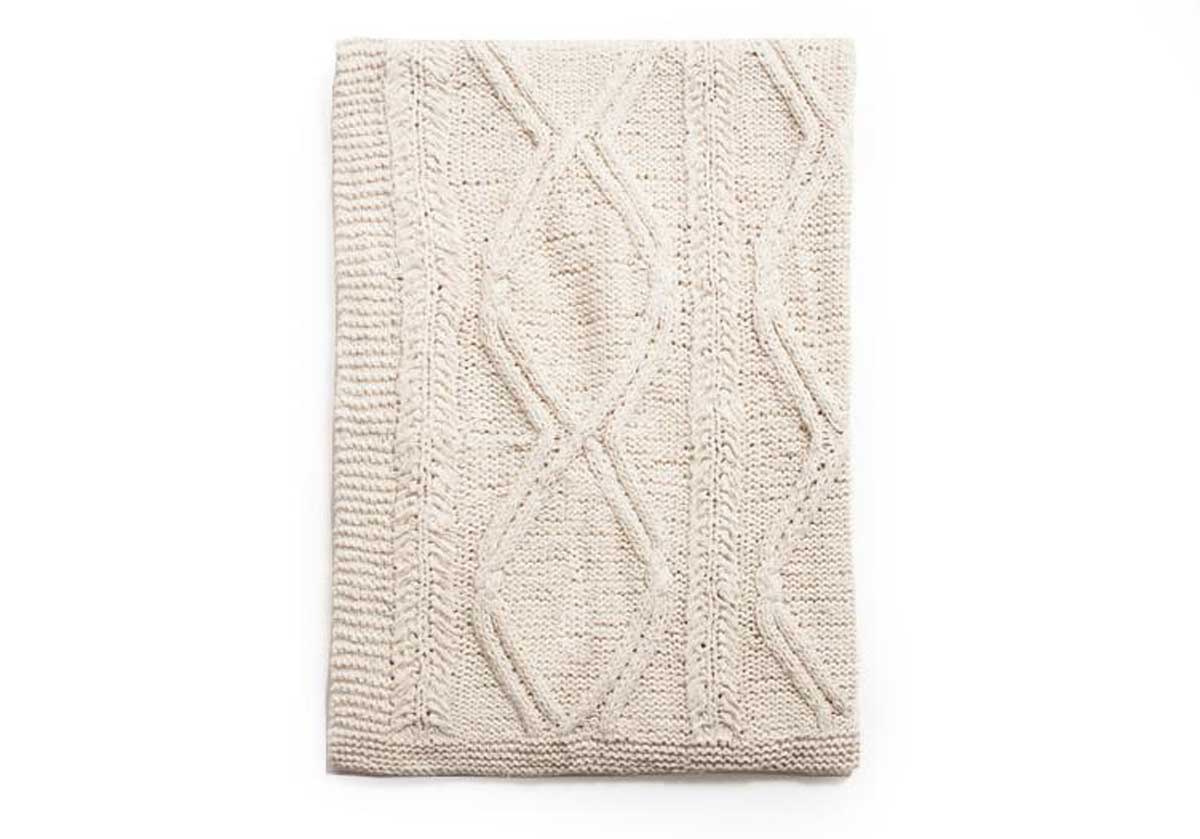 BRODY KNITTED THROW