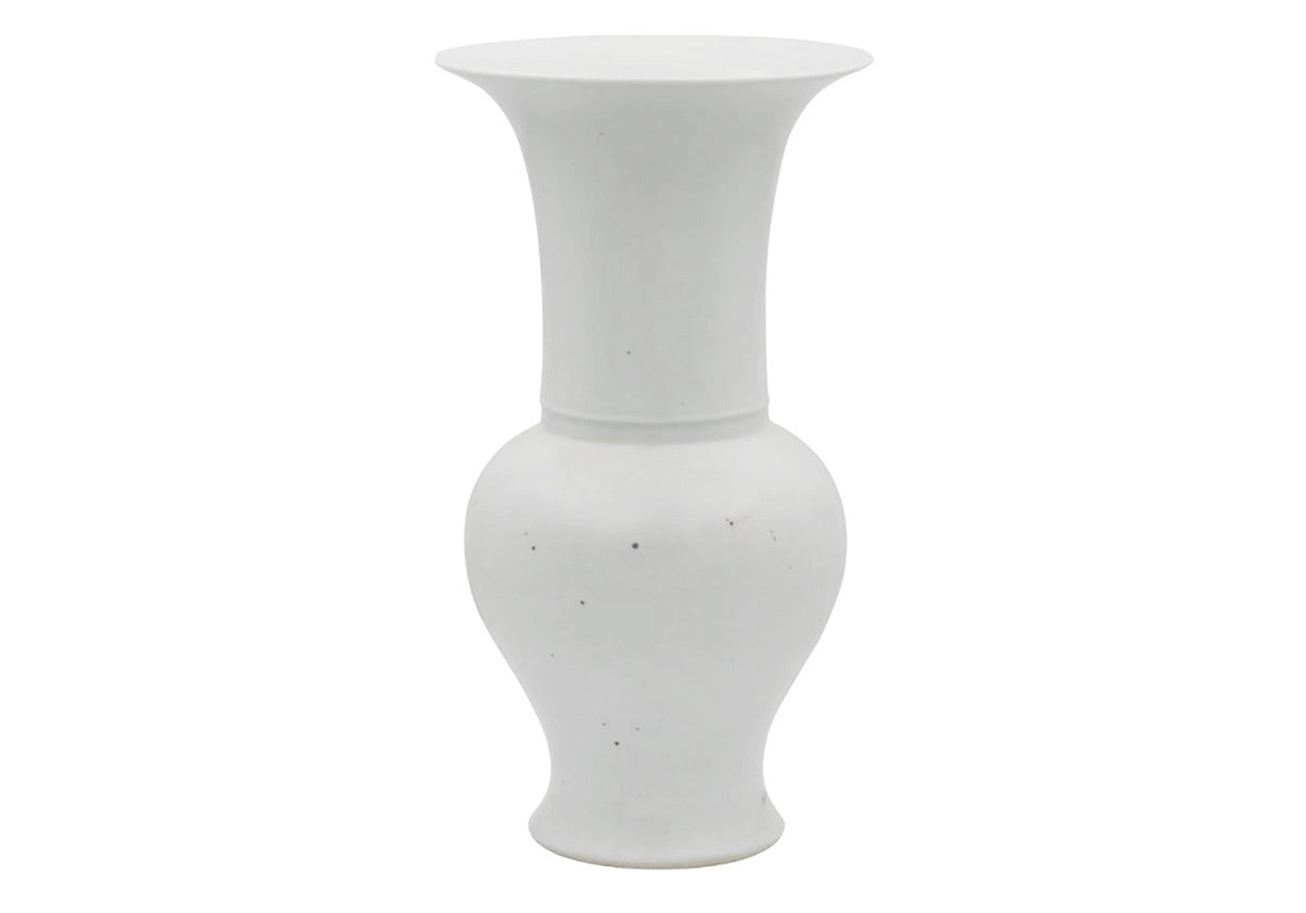 BUSAN WHITE BALUSTER VASE