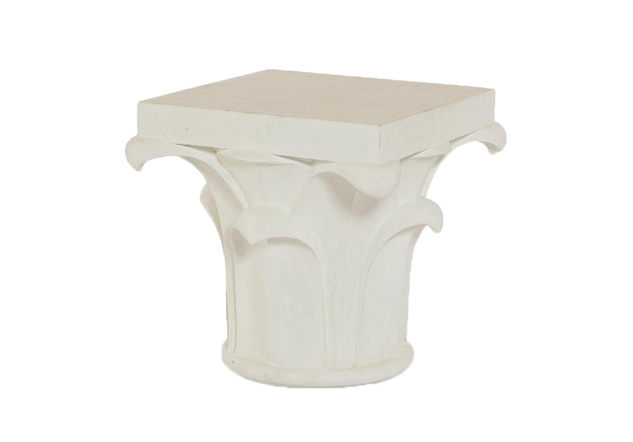 CORINTHIAN COLUMN SIDE TABLE