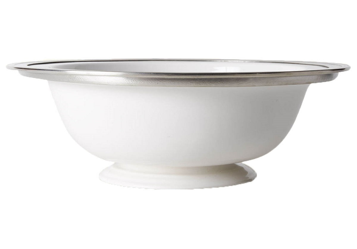 GIANNA ROUND FOOTED SERVING BOWL