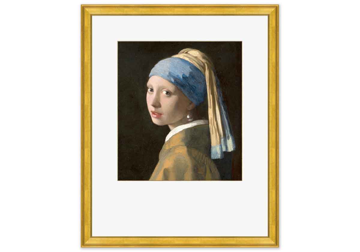 Girl with a Pearl Earring - Heinen Delfts Blauw » Heinen Delfts Blauw