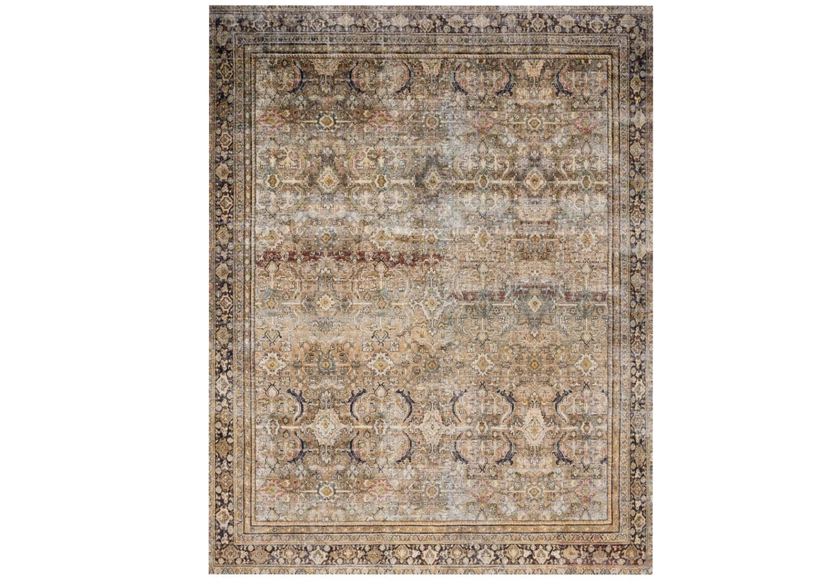 LAYLA RUG | Olive & Charcoal