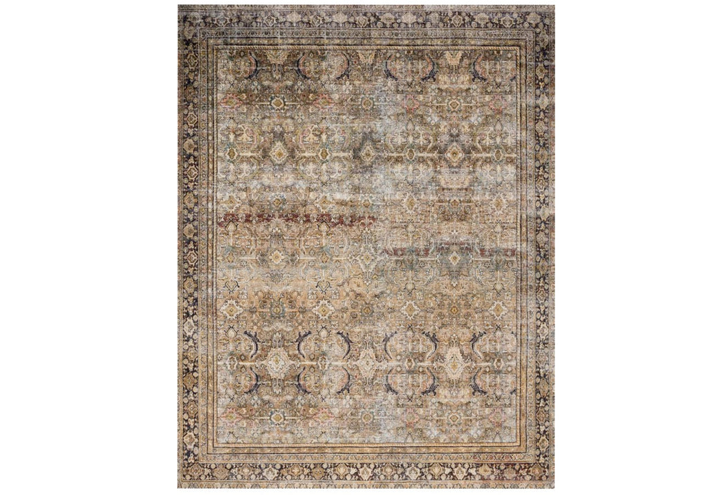 LAYLA OLIVE & CHARCOAL RUG Alice Lane Home Collection