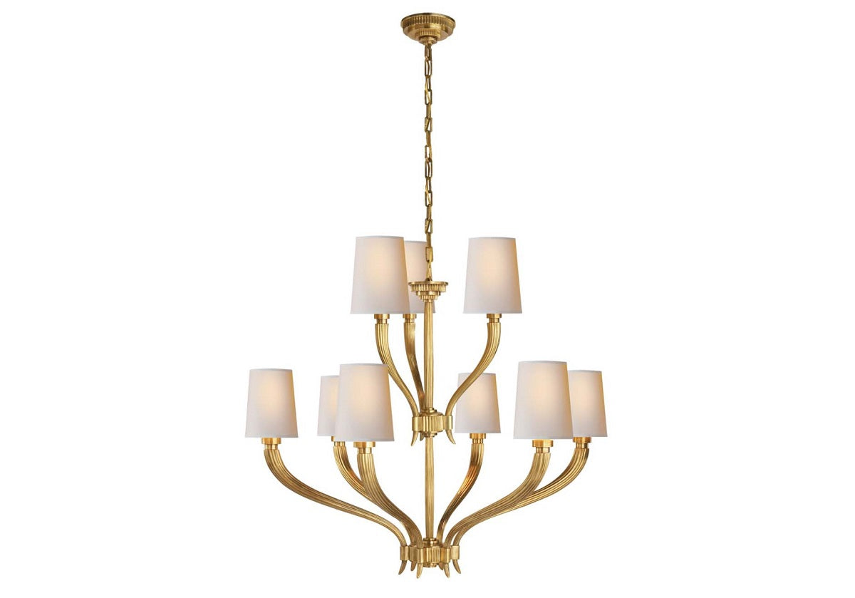 RUHLMANN 2-TIER CHANDELIER