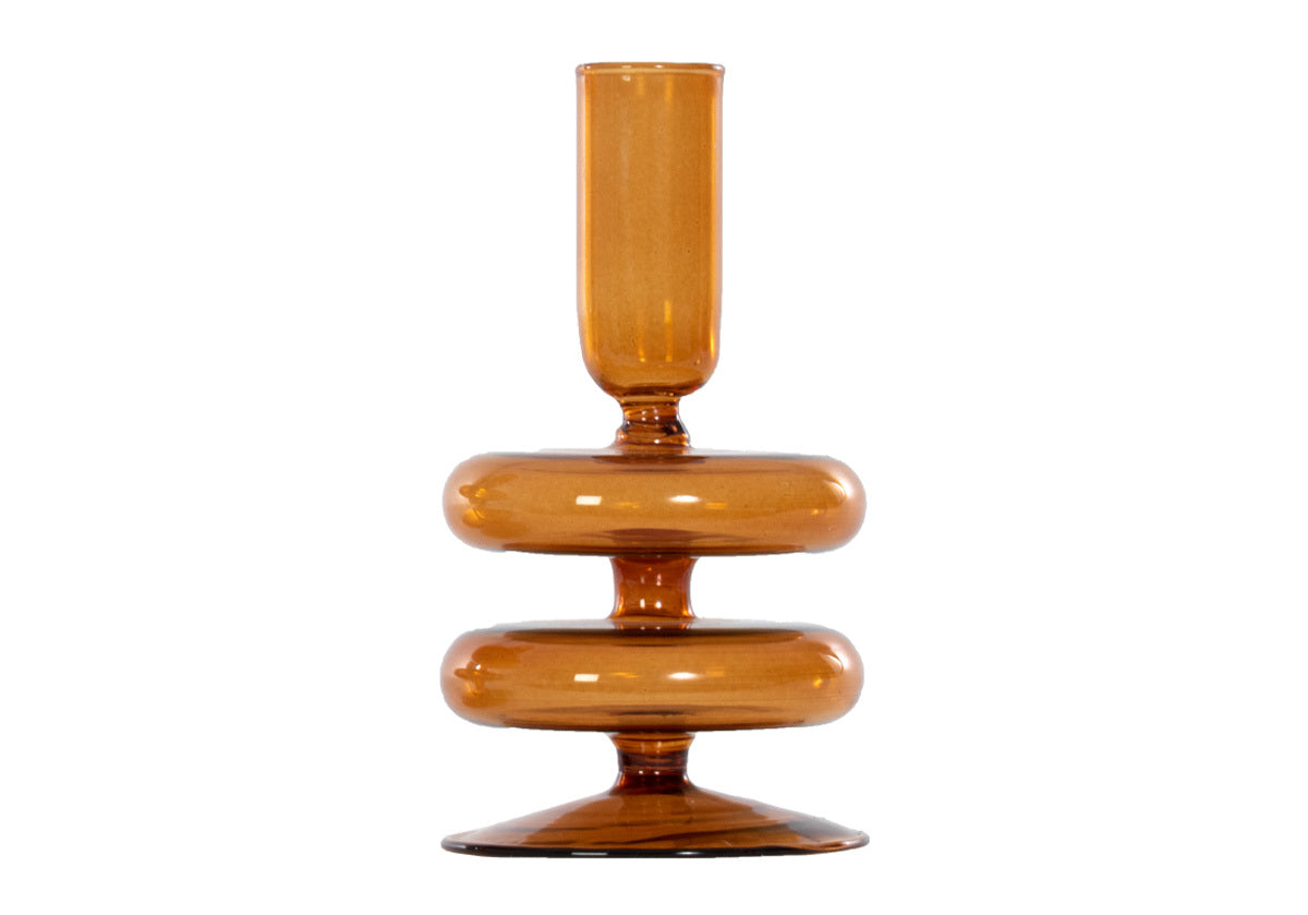 SAFFRON CANDLE HOLDER | STACKED