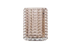 ZOE HOBNAIL VASE | Smoke