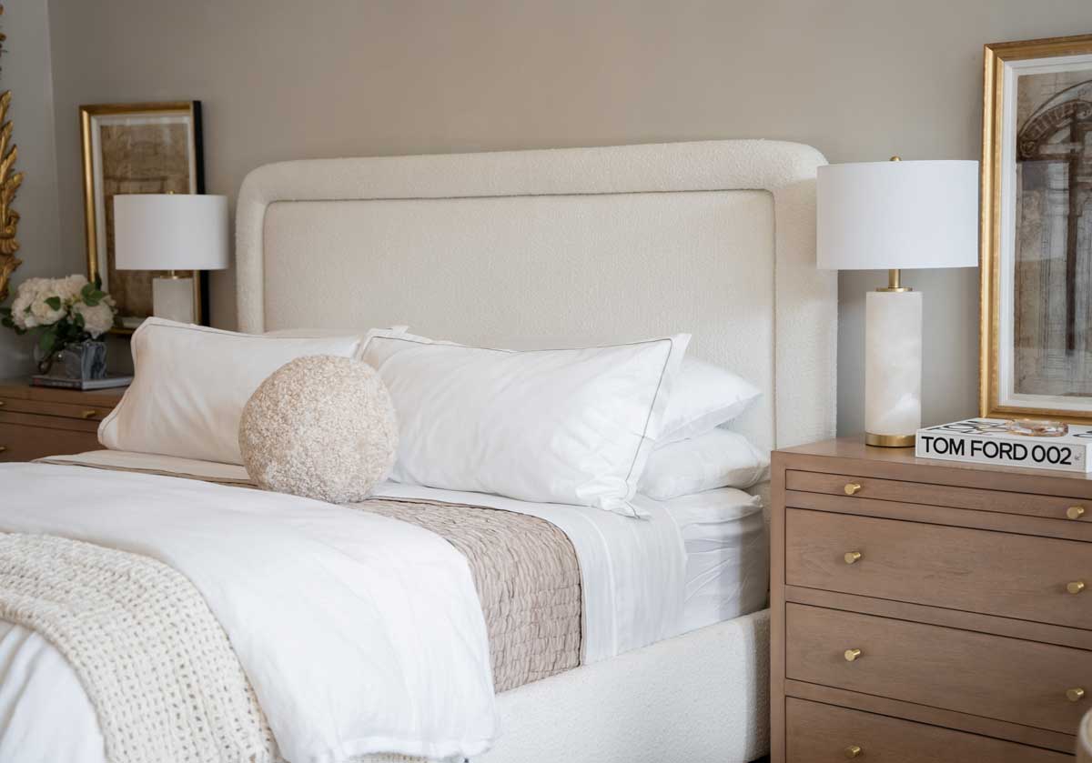 KIT BED | Oatmeal Boucle | King