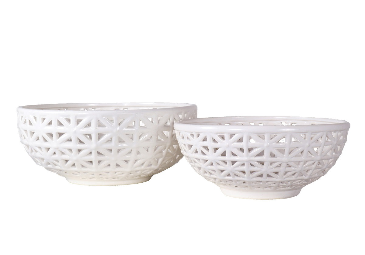 PORCELAIN LATTICE BOWL