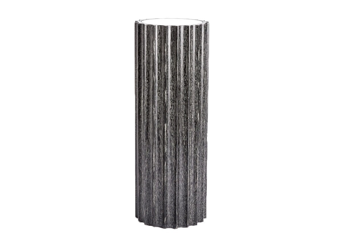REFLECTIVE COLUMN PEDESTAL | Alice Lane Home Collection