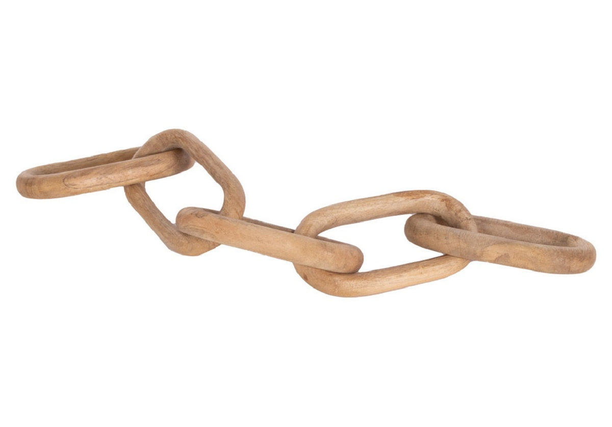 WOODEN LINKS | NATURAL