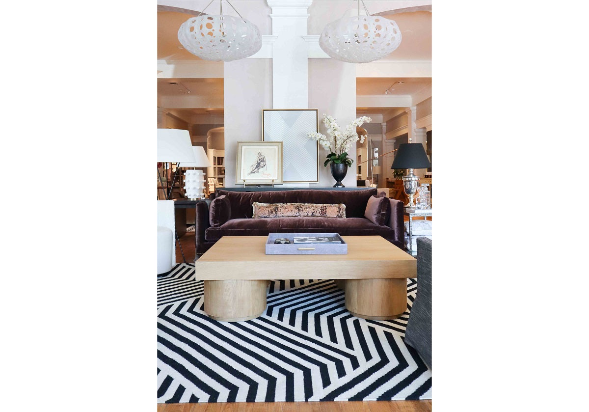 WOVEN CHEVRON RUG